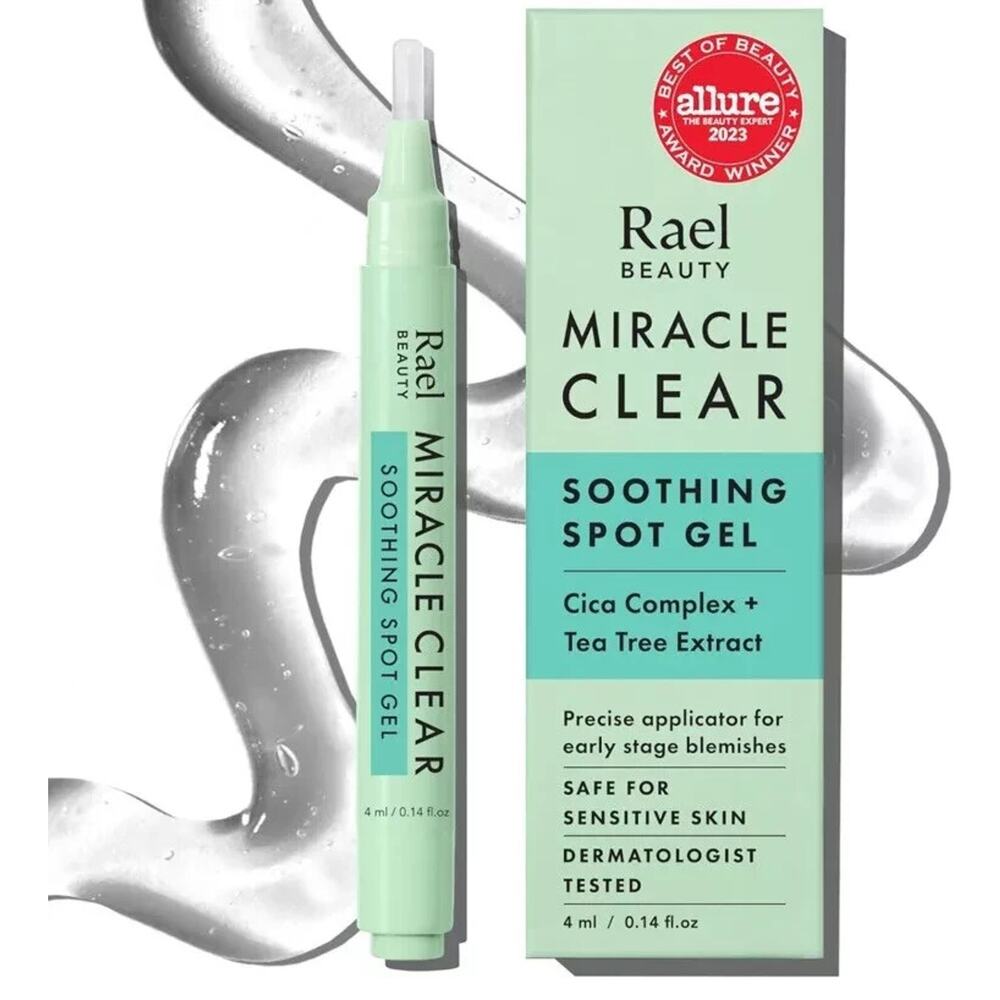 Rael, Miracle Clear Soothing Spot Gel 4ml/0.14fl.oz Pen Spot Gel, Acne Spot Gel